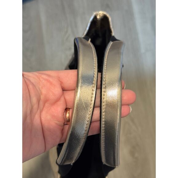 Victorias Secret Quilted Tote Bag in Rose Gold 16 x 16 x 4 - Picture 3 of 5